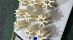 25w/mk Thermal Conductivity White / Yellow Alumina Oxide Ceramic With Long
