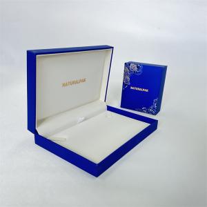 Quality Custom paper with gold foil logo jewelry packaging box wholesale