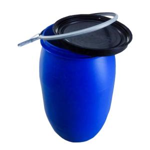 Quality Cylindrical 585*970mm Blue Chemical Blue Drum 200 Liters 9kg wholesale