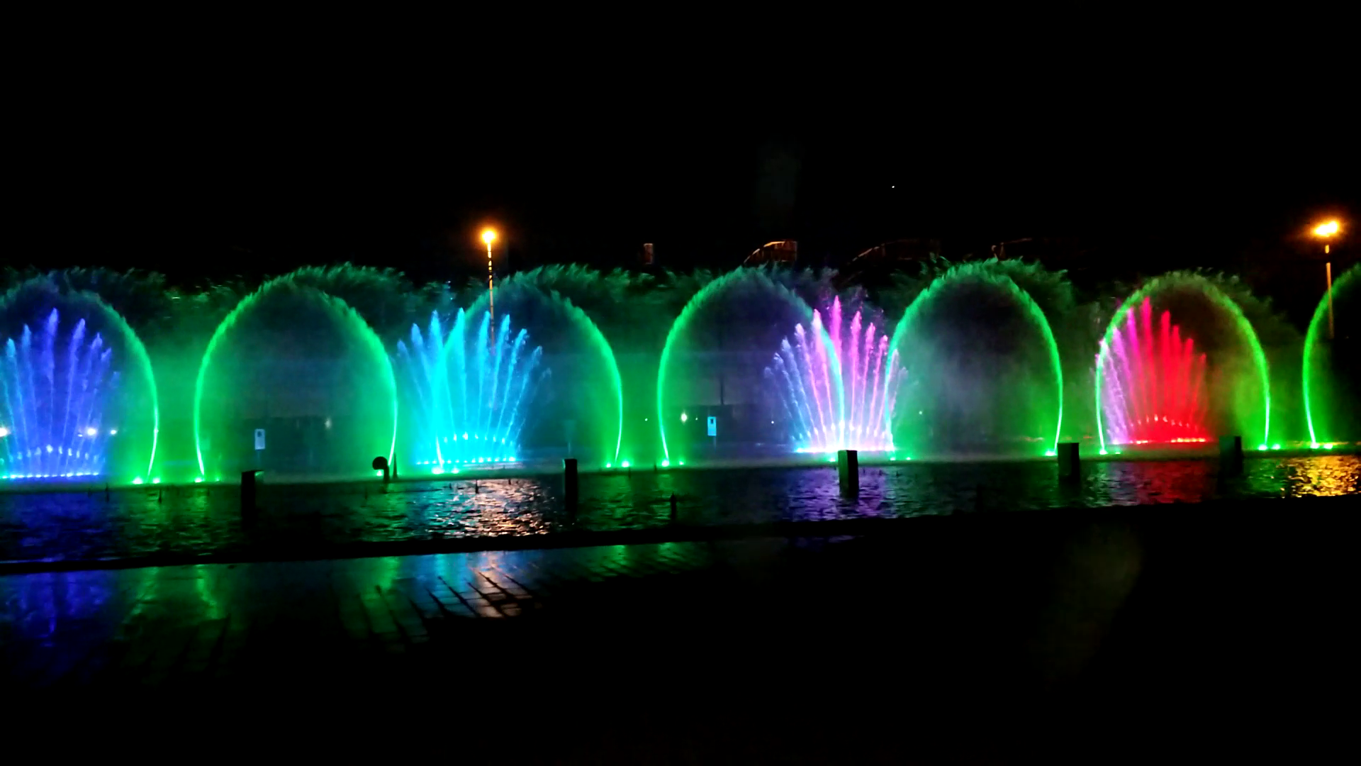 Water Floating Fountain Stainless Steel Music Control
