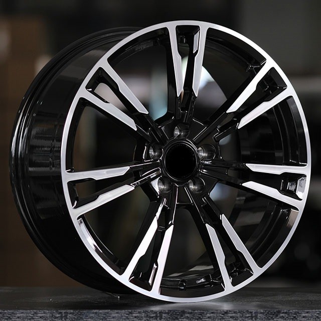 Customized High performance aftermarket passenger car 18''19''20''glossed face forged Wheel Rim