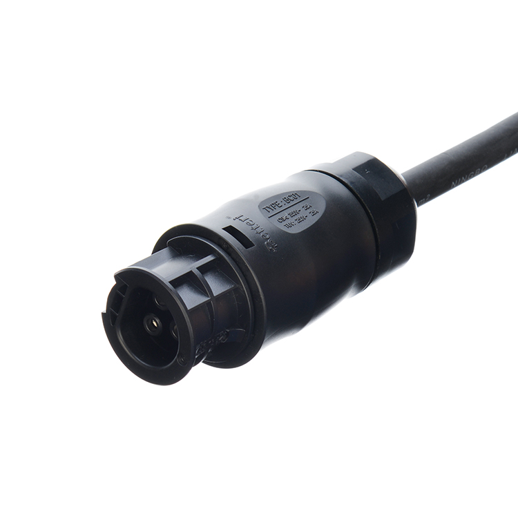 Rubber Insulation H07RN-F Schuko Plug AC Power Cord for Betteri BC01 IP68 Connector and Solar Panel Inverter