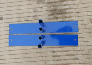 Quality Crowd Control Canada Temporary Fencing Customized Color Metal Flat Feet wholesale