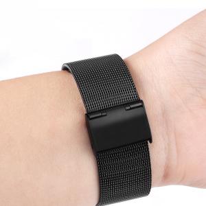 Quality Alk Vision Stainless Steel Women Mens Watch Band 18mm 20mm 22mm Steels Wristwatch Bands Watchbands Bracelet Watch Access wholesale