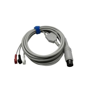 Quality Original Mindray 6pin 3-lead One-piece ECG Patient Cable 3.6M EA6131B wholesale