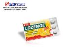Compressed Candy Sugar Free Sore Throat Lozenges For Cools Nasal Passages