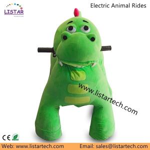 Quality Happy animated plush animals arcade game parts mountable coin car wholesale