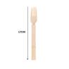 Buy cheap 17cm Eco Friendly Disposable Bamboo Cutlery Biodegradable Wooden Picnic Forks from wholesalers
