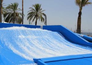 Quality Blue Flowrider Surf Machine Water Ride wholesale