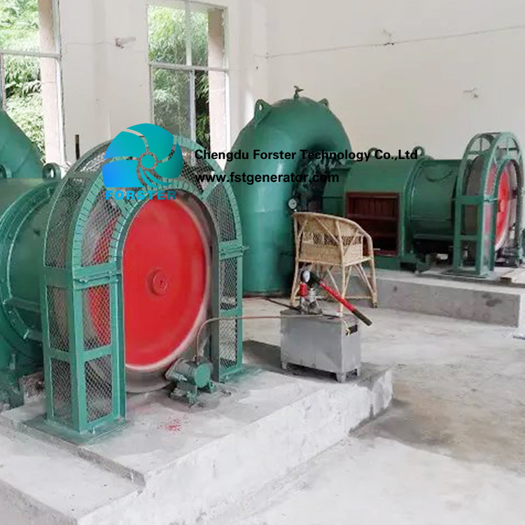 High Efficiency Radial Flow Turbine , Hydroelectric Water Turbine For Hydro Power Plant