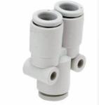 SMC KQ2U06-00A Fitting, Union Y, KQ2 FITTING Operating Pressure Range −100 KPa
