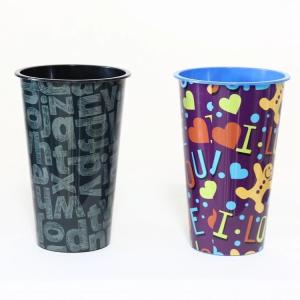 Quality Printing Labels Disposable Coffee Cups , Disposable Plastic Yogurt Cups wholesale