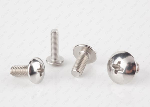 Hardened Stainless Steel Screws , Grade 8 Stainless Steel Bolts Phillips Drive