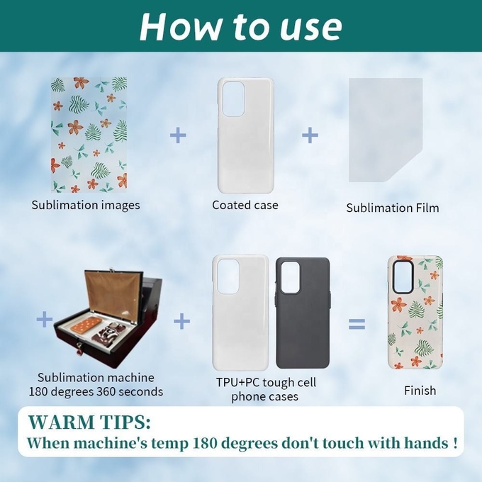 Double Layer 3D Sublimation Blank Phone Cases For One Plus 9 Mobile Covers