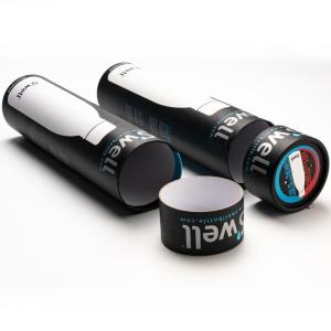 Quality OEM Cardboard Wine Tube , High Level Paperboard Wine Cylinder Packaging wholesale