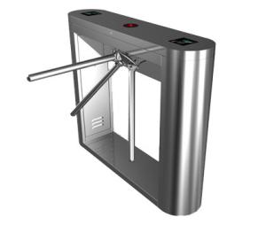 Quality Magnetic Card Stainless Steel Tripod Turnstile Gate for Supermarket wholesale