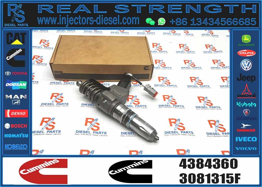 High Quality 4384360 Common Rail Injector 4384360 Auto Parts Injector