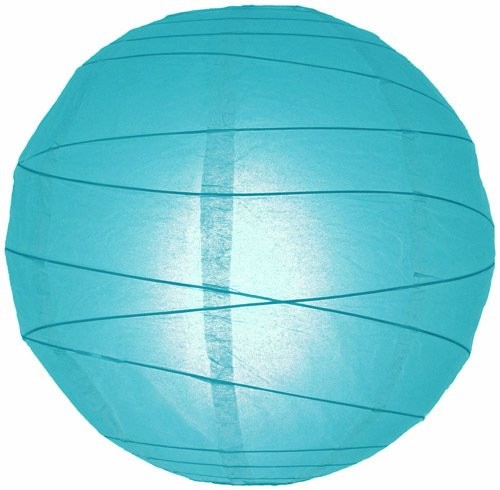 Plain Colors Hanging Paper Ball Lantern In 8" 10" 12" 14" 16"