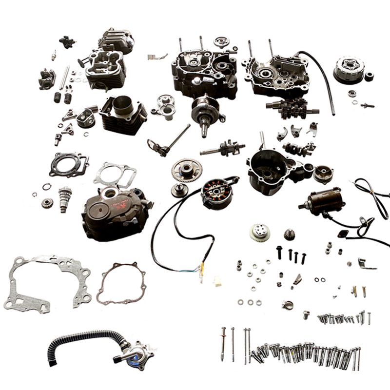 LIFAN CG150 Engine Left Crankcase Cover Suitable for Tricycle After Service Spare Parts