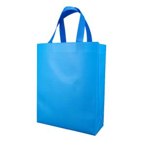 Quality Recycled Blue Clothing Shoe Gift Bag Non Woven Tote Bag Custom Reusable wholesale