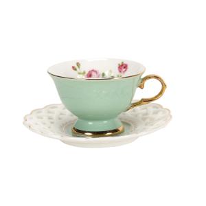 Quality Fashion Coffee Cups 90ML Ceramic coffee cups set hand made custom porcelain cute tea cup in bulk wholesale