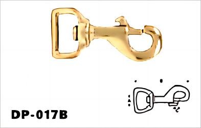 Pet Hardware Brass Snap Hook Brass Swivel Eye Snap Hook 5/8'' 3/4''