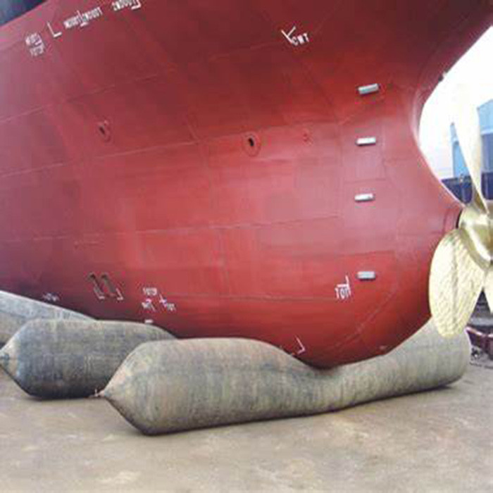 Electric Ship Launching Airbags For Marine 10 Years Design Life ISO 17357 Standard