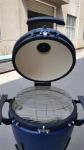 Heat Resistant Garden Blue SGS 24 Inch Kamado Grill