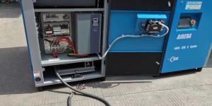 Quality Rotary PM VSD Screw Compressor Oil Injected 160KW wholesale