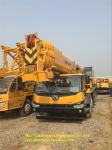 Yellow Telescopic Truck Crane 50t Boom Hydraulic Mobile Truck Crane QY50KA