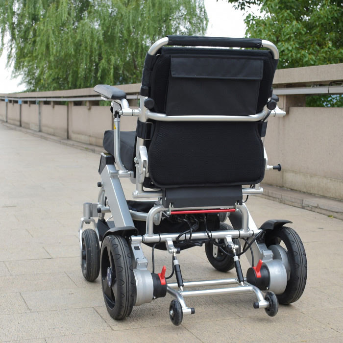 Electromagnetic Brake 125KG 24V Lightweight Motorized Wheelchair