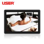 Wall Mount Touch Screen Interactive Digital Signage Industrial Grade Paint