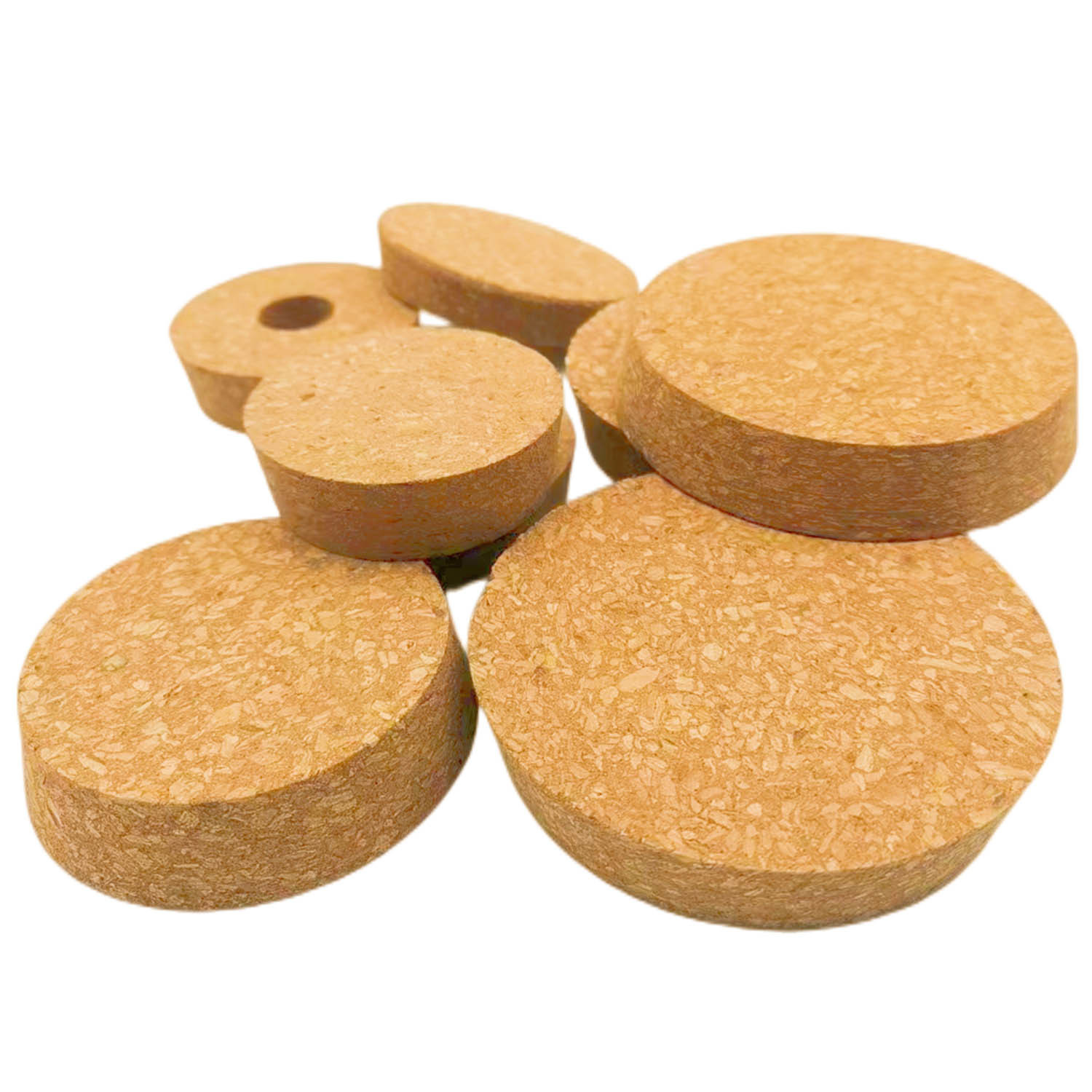 Eco Friendly Storage Jar Cork Lid Tarped Heat Insulation For Kitchen DIY Gift