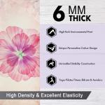Wholesale OEM Premium Print Yoga Mat for Women Non Slip Exercise Mat with