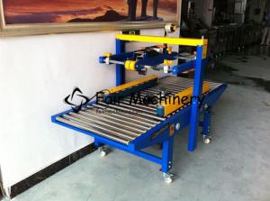 Quality 0.35KW 380V Carton Sealing Tape Machine Automatic Box Taping 80kg wholesale