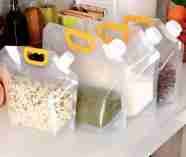 Grain Stand Up Pouch With 2.2cm Spout With Handle