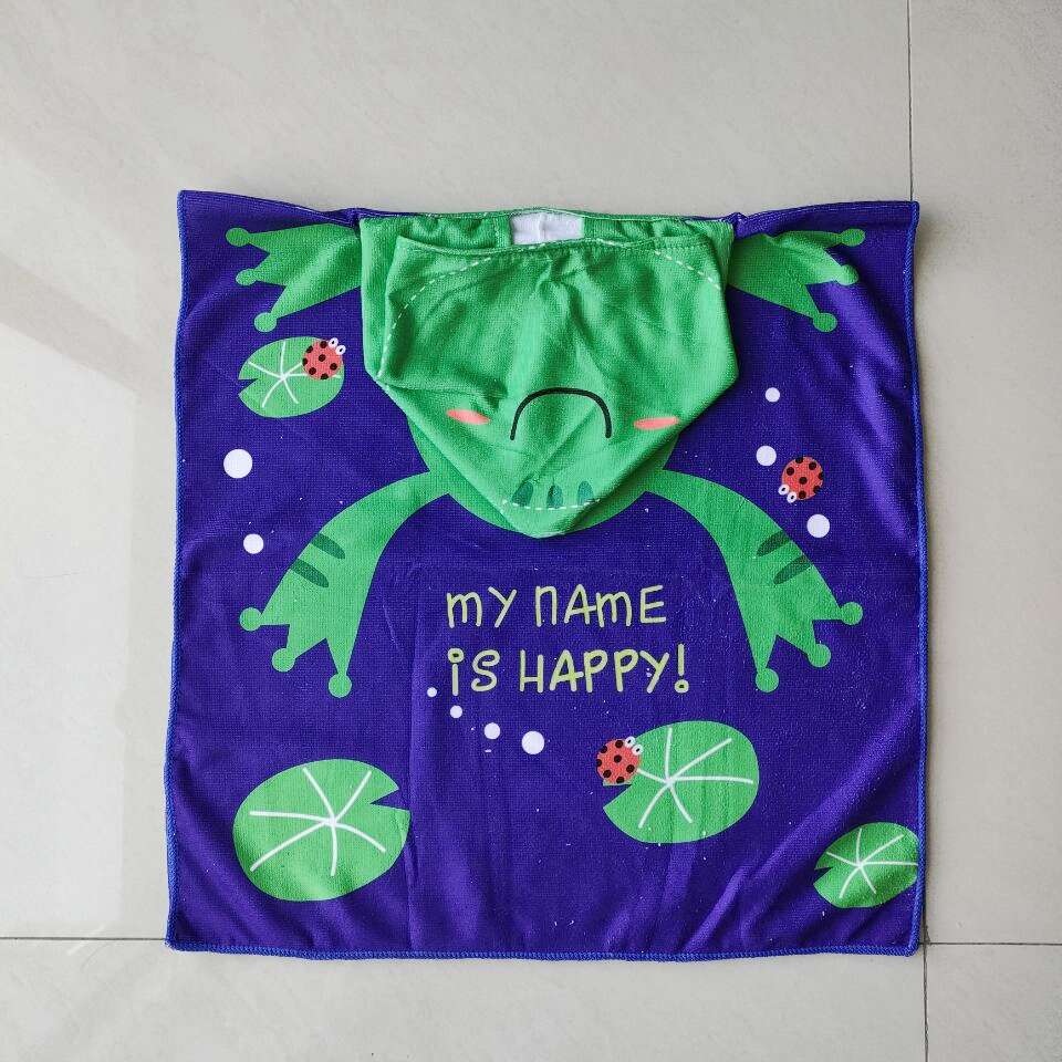 Popular Towel Beach Poncho Towel Beach Custom Hooded Microfiber Towel Beach