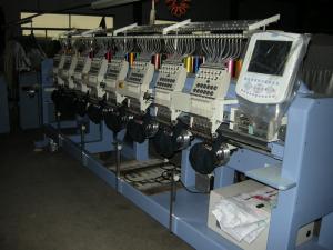 Quality Industrial 2 4 6 8 Head Embroidery Machine For Hats And Shirts CT1208 wholesale