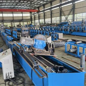 Quality P Type Tube Welding Roll Forming Machine With Fly Saw Track Cutting wholesale