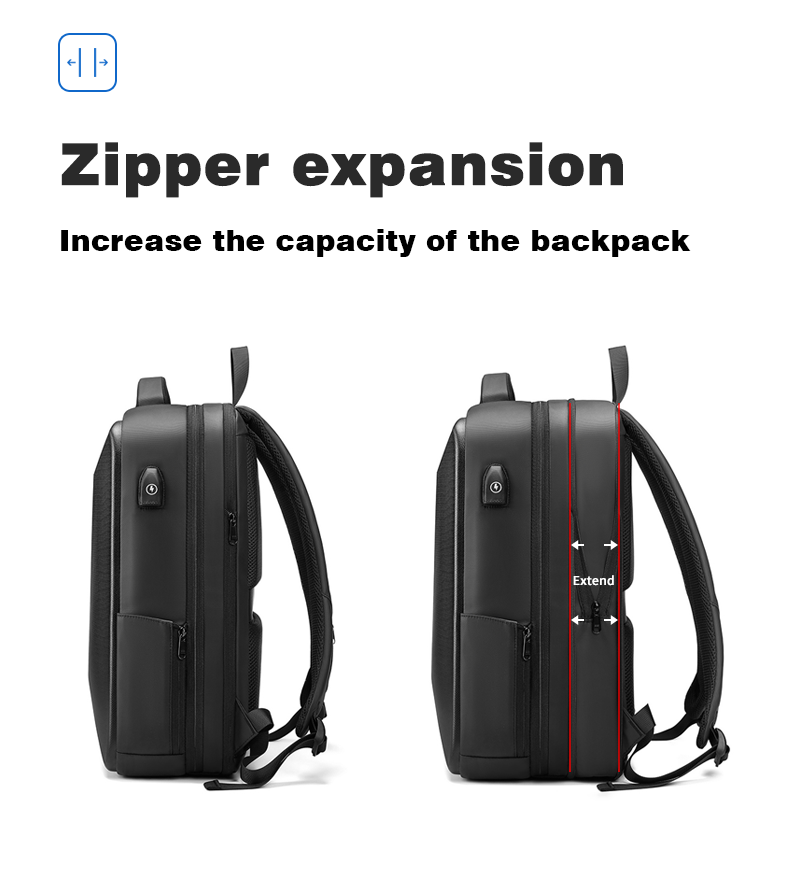 Oxford 15.6 Inch Laptop Backpack 20-39 Litre Business Waterproof Backpack