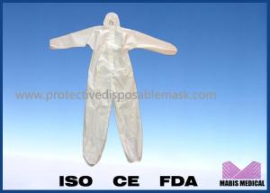 Quality Dustproof Waterproof SMS Coverall Protective Clothing wholesale
