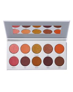 Quality 10 Colors UV Printing Magnetic Makeup Palette With Mirror wholesale
