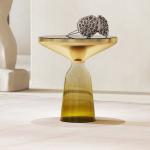Living Room Glass Table Top Coffee Table Elegant Design