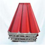 Roofing Panel Building Metal Material Polyurethane Color Coated Sandwich Panel