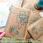 Padded Envelopes, 100% Recycled Biodegradable Kraft Paper Fibers Cushioning
