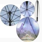 Customized Fiberglass Frame Personalized Digtal-printing Golf Umbrellas 30