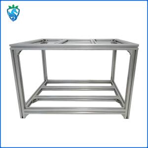 Quality Anodizing Industrial Aluminium Frame Profiles 6063 Extruded Black T6 wholesale
