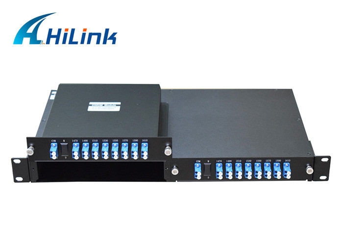 Hilink Single Fiber CWDM Mux Demux Module 9 Channel New Condition With LGX Box