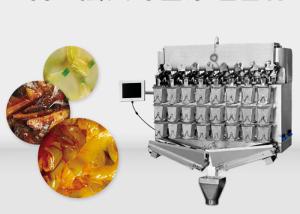 Quality Screw Feeding 3 Layer Hopper 14 Head Multihead Weigher wholesale
