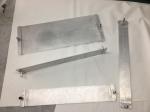 High voltage direct current cold plate for Electronic Car Battery Cooling